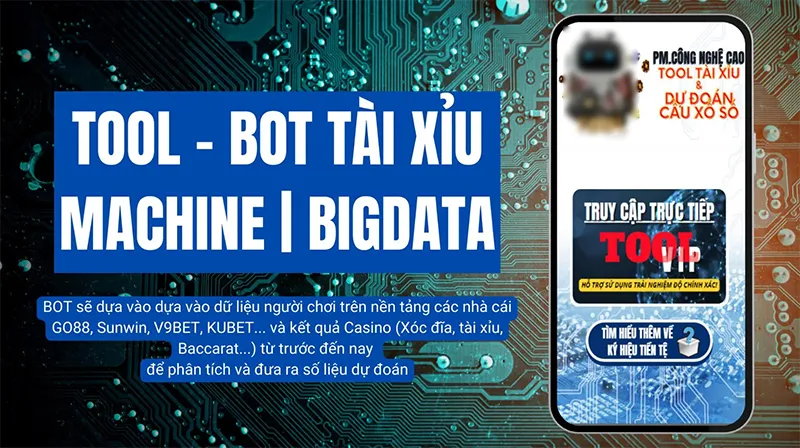 Phần mềm hỗ trợ phân tích bảng cầu tài xỉu thông qua AI