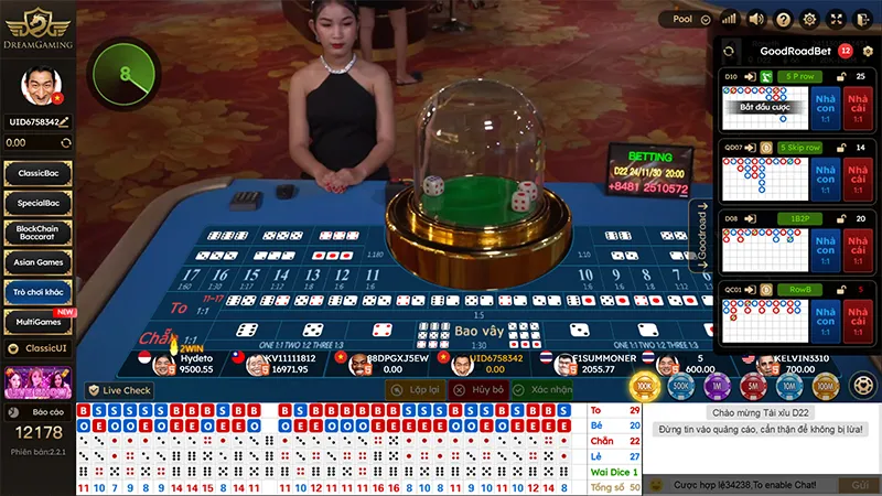 Tài xỉu live – Trải nghiệm sống động với đồ họa chân thực